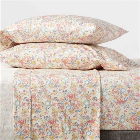 threshold king bed sheets|threshold full size sheet set.